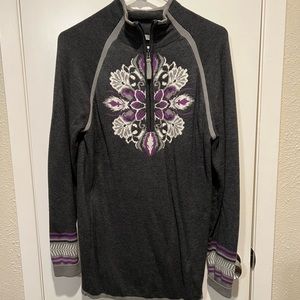 Athleta sweater size medium quarter zip